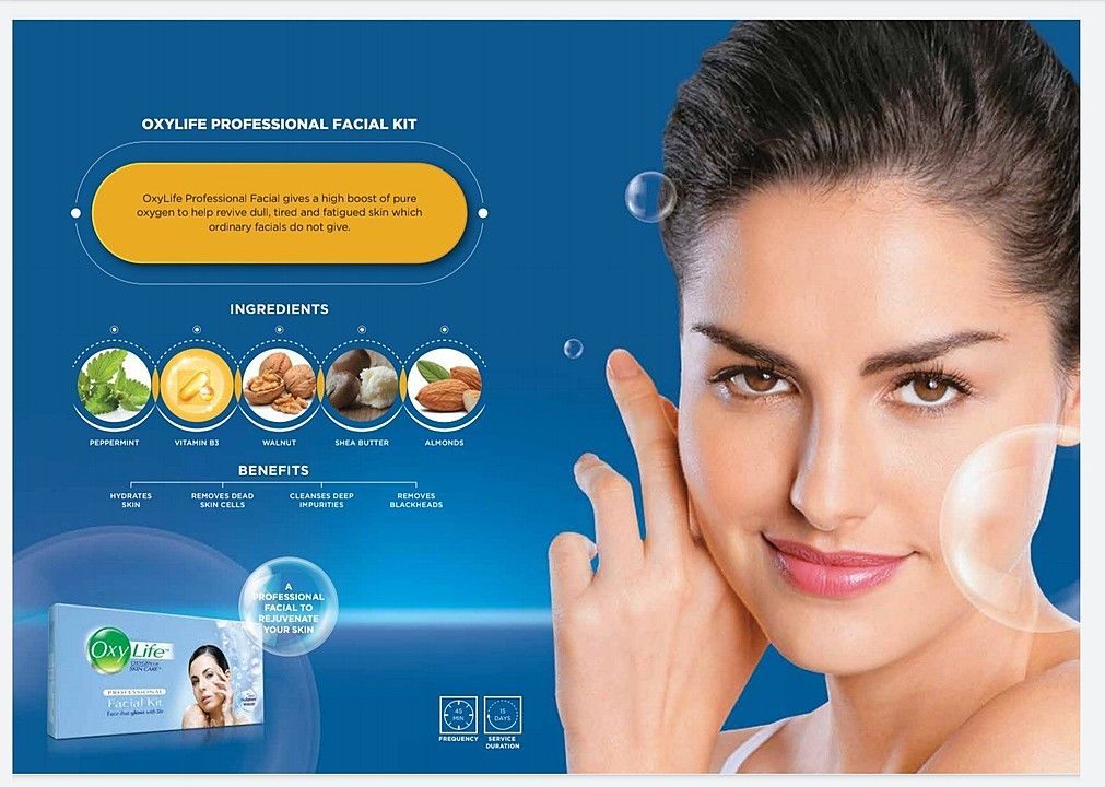Oxylife facial kit  uploaded by business on 6/30/2020