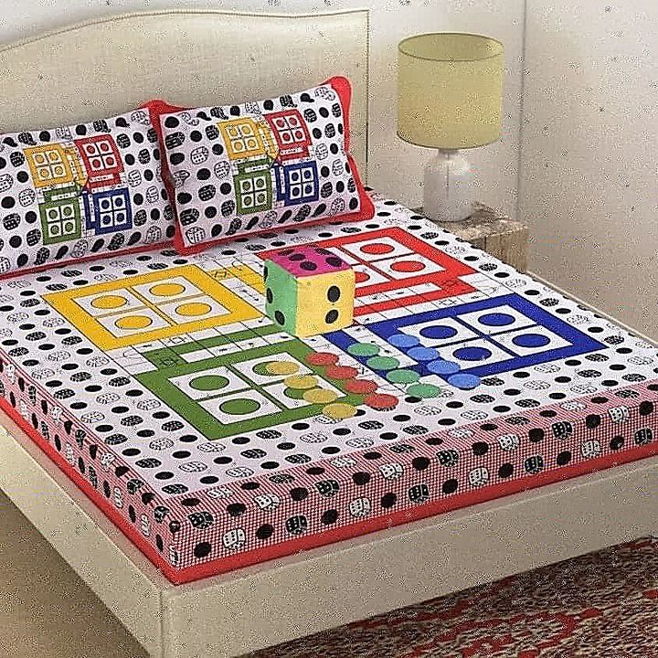 Loodo bedsheets with dice uploaded by GOLDEN ERA CLOTHING STORE on 1/16/2021