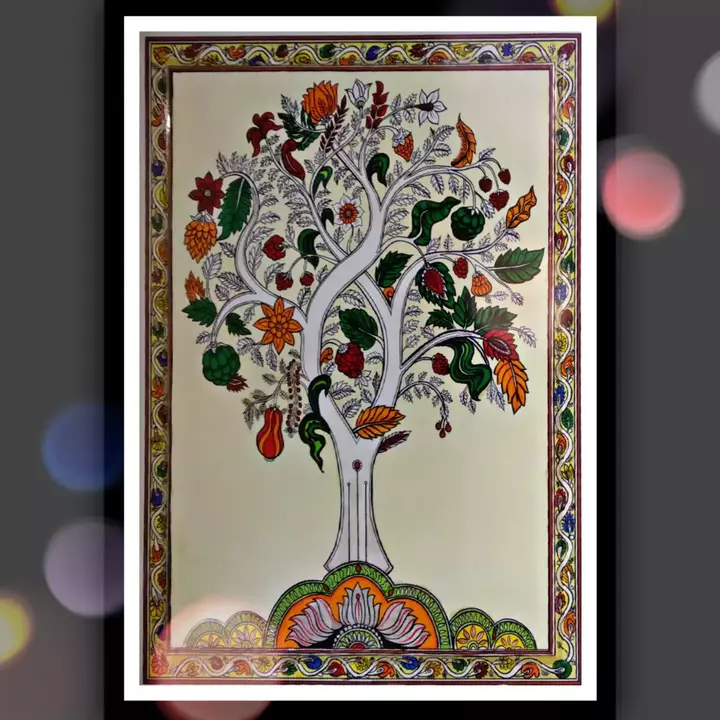 Gonda tree Wall art painting  uploaded by business on 11/5/2022