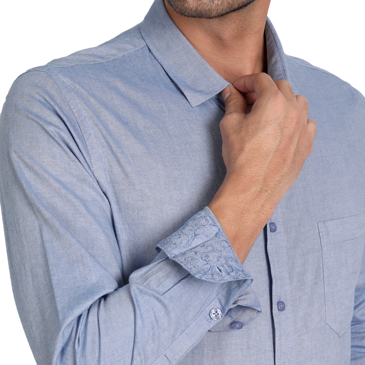 100%Giza Cotton Mercerised Premium Fabric Slim Fit Formal Shirt for Men  uploaded by SBS Enterprise  on 11/6/2022