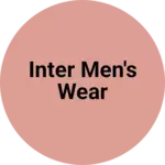 Business logo of Inter men's wear