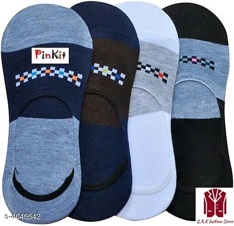 Stylish Trendy Mix Cotton Unisex Loafer Socks uploaded by business on 1/16/2021