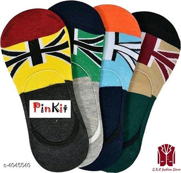 Stylish Trendy Mix Cotton Unisex Loafer Socks uploaded by S R K Fashion Store  on 1/16/2021