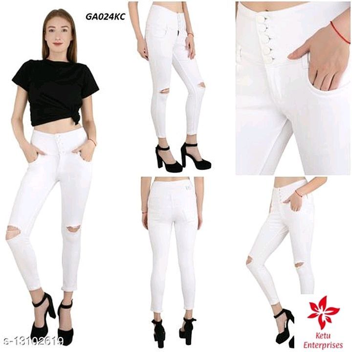 Jeans for women(pack of 2) uploaded by business on 1/16/2021