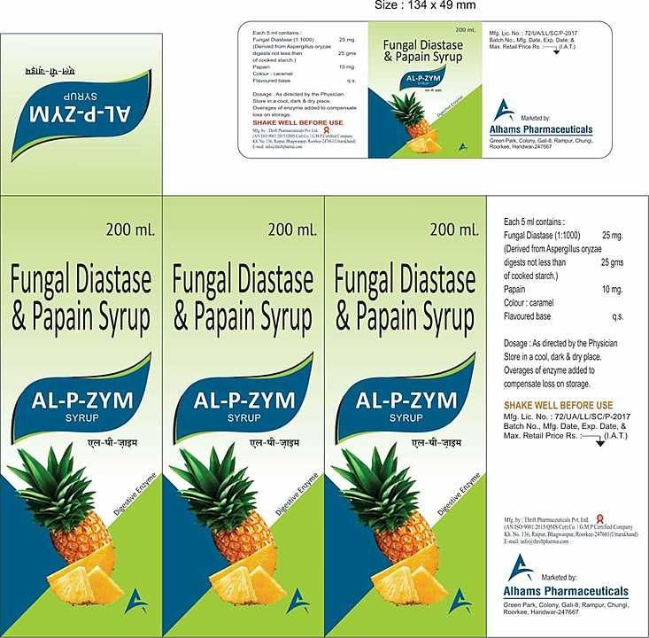 Al-p Zym syrup uploaded by business on 6/30/2020
