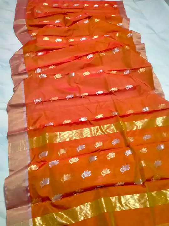 Chanderi cotton silk saree uploaded by Kajal Chanderi saree on 11/6/2022