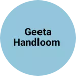 Business logo of Geeta handloom