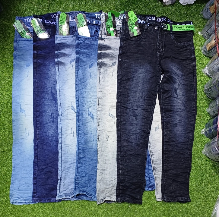 Post image This jeans
 power Lakra in largest quantities 

Fabric Cotton by Cotton 
Washing color full 💯 guarantee