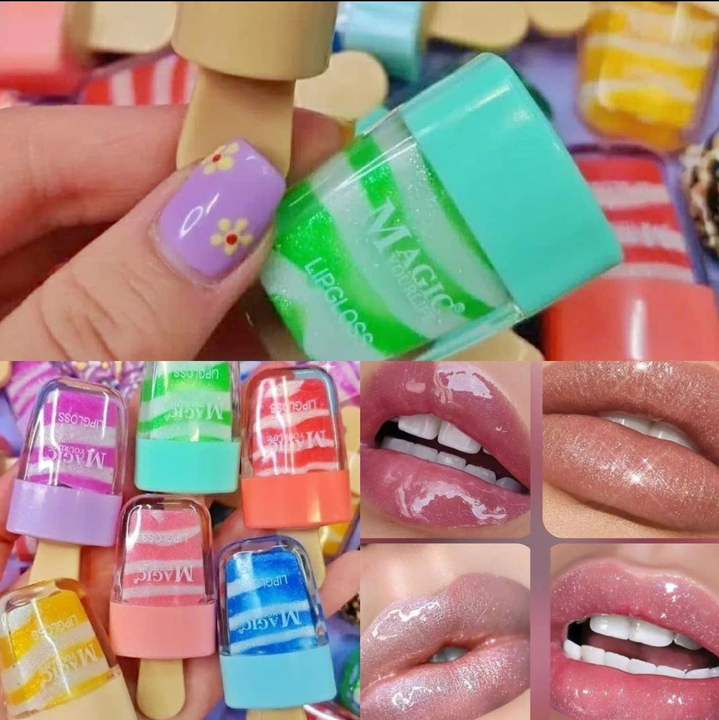 Lip gloss set of 6pcs  uploaded by Shree Balaji Beauty & Care on 11/6/2022