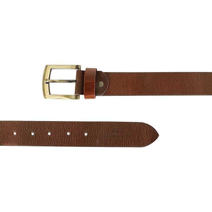 Richezzo Genuine Leather Brown Belt for Men uploaded by business on 1/16/2021