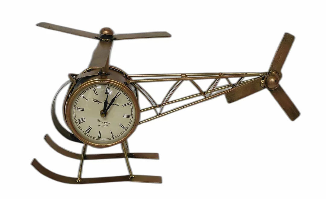 Helicopter clock  uploaded by business on 11/6/2022