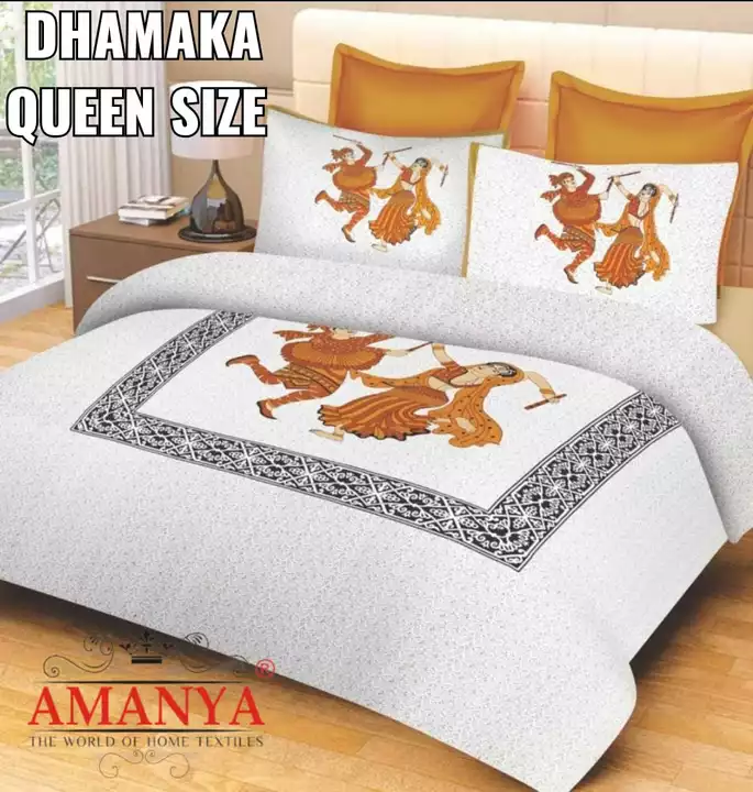 Queen size bed sheet uploaded by Rama krishna enterprises on 11/6/2022