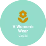 Business logo of V women's wear