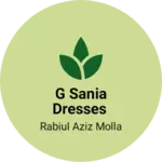 Business logo of G Sania Dresses