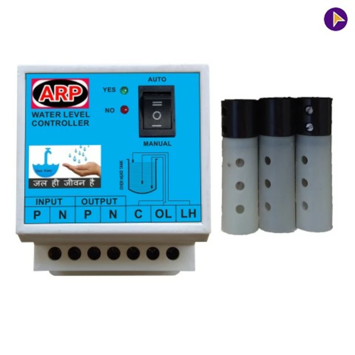 Fully Automatic Water level controller with 3 sensor  uploaded by ARP ELECTRONICS AND CONTROL on 11/7/2022