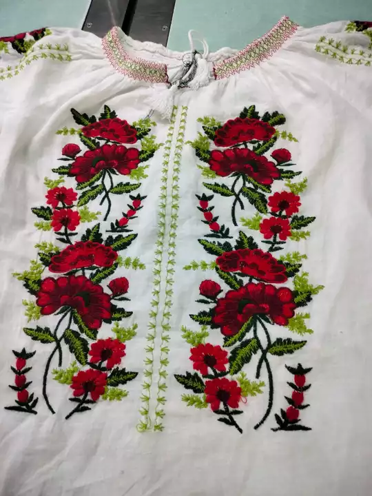 embroidery top uploaded by VAYRAGI COMPLEX on 11/7/2022