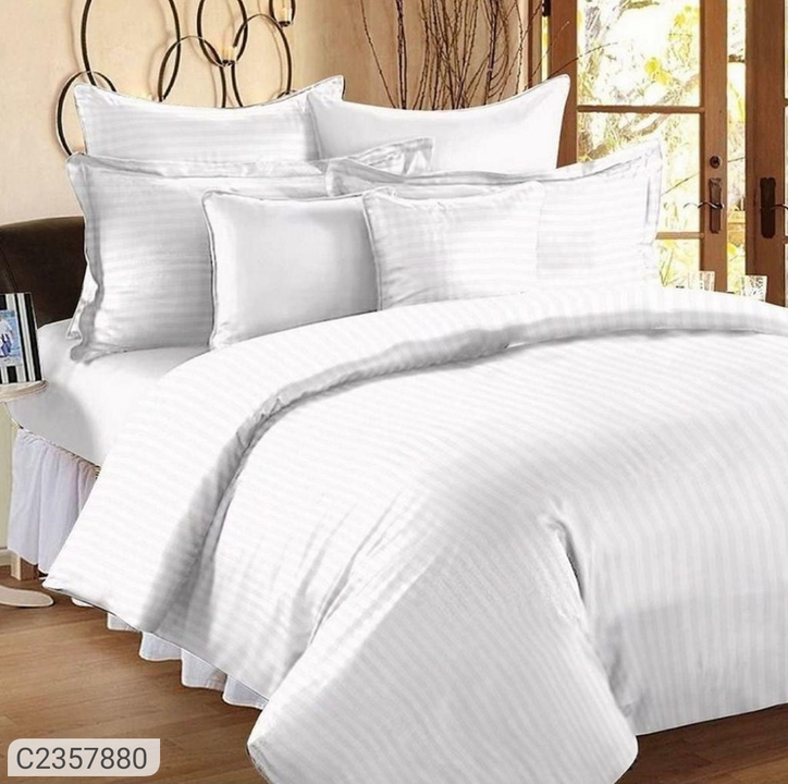 PLAIN BEDSHEET FOR HOME AND HOTEL uploaded by Tulsi home decor on 11/7/2022