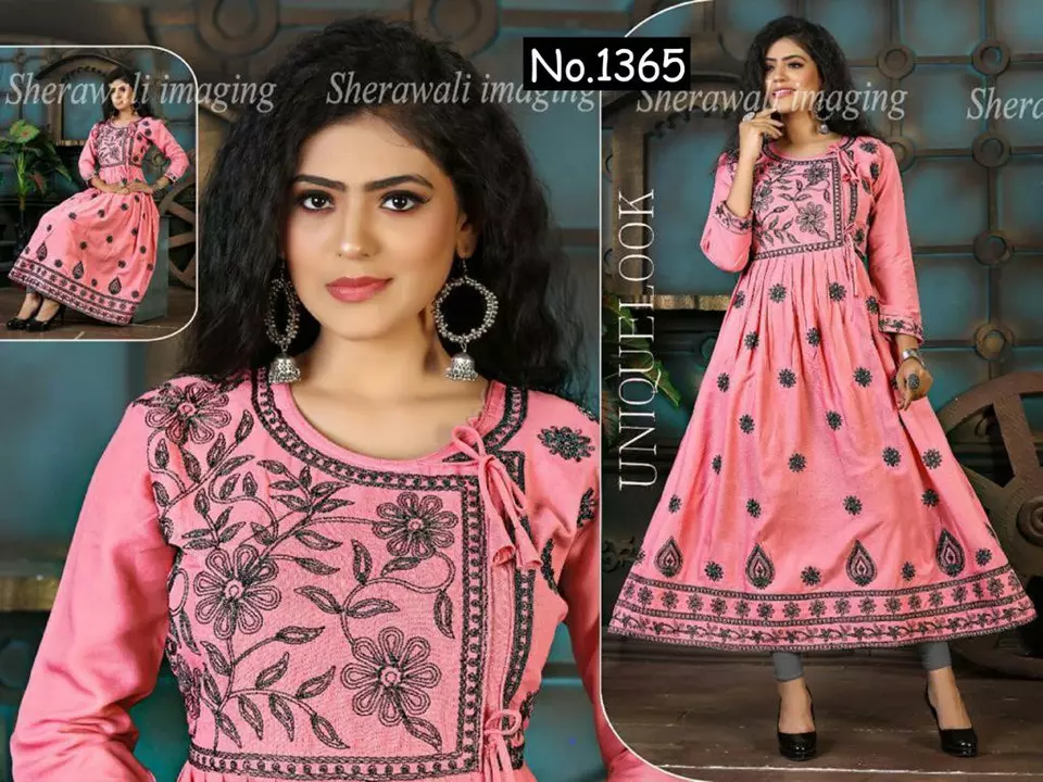 Product image with price: Rs. 300, ID: embroidery-work-kurtis-c45f841b