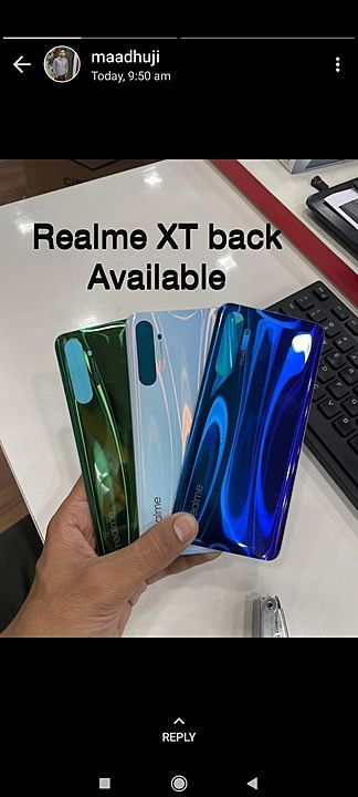 Realme 2 pro body with on/off black colour  uploaded by business on 1/16/2021