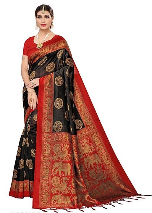 Fashionable silk saree uploaded by business on 1/16/2021