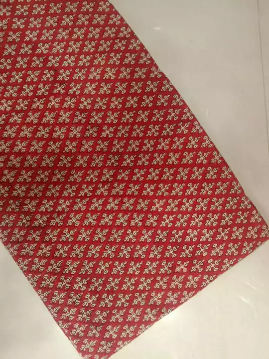 Cotton hand block printed fabric  uploaded by Shree balaji textile on 11/7/2022