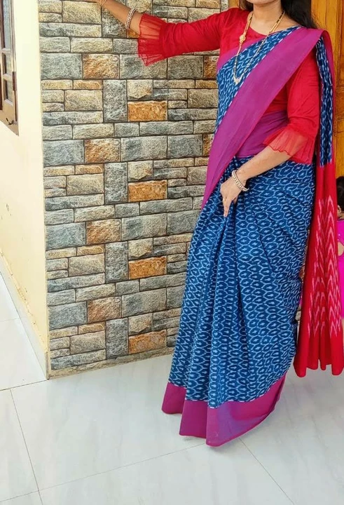 Cotton saree uploaded by business on 11/7/2022