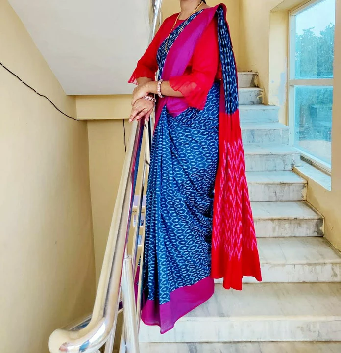 Cotton saree uploaded by business on 11/7/2022