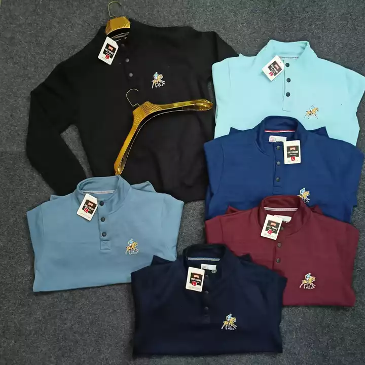 POLO 3 BUTTON SWEAT SHIRT  uploaded by business on 11/7/2022