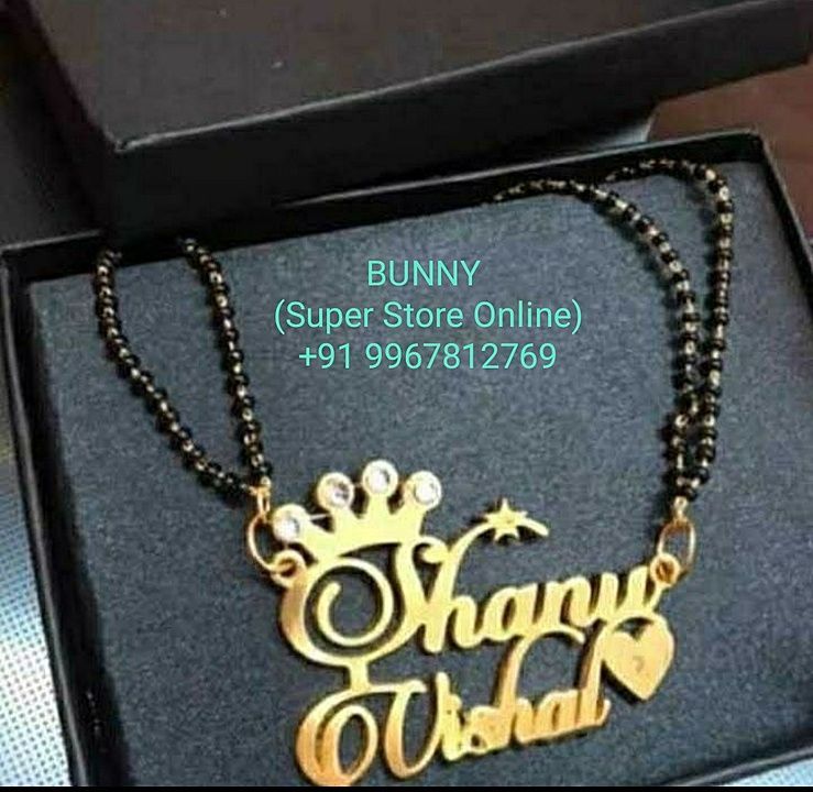Name On Manglsutra uploaded by Bunny Super Store Online on 1/16/2021