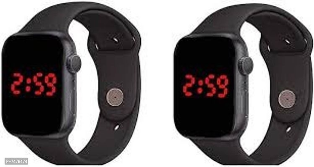 Pack of 2 Waterproof Led Smart Watch Square Led Watch For Nnisex Boys And Girls sahi Band

Pack on uploaded by business on 11/8/2022