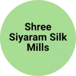 Business logo of Shree siyaram silk mills