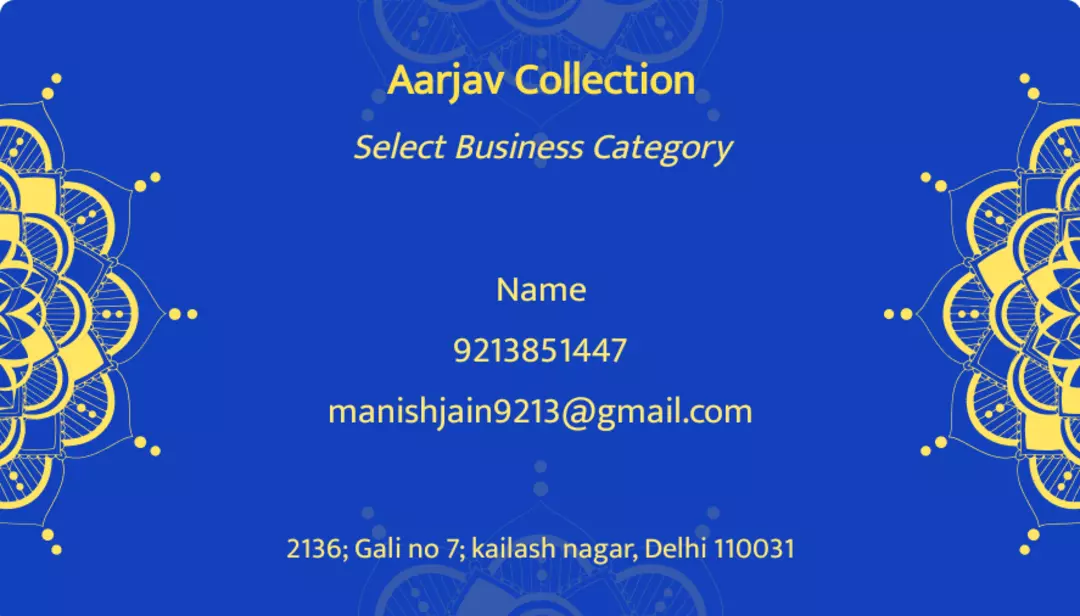 Shop Store Images of Aarjav collection