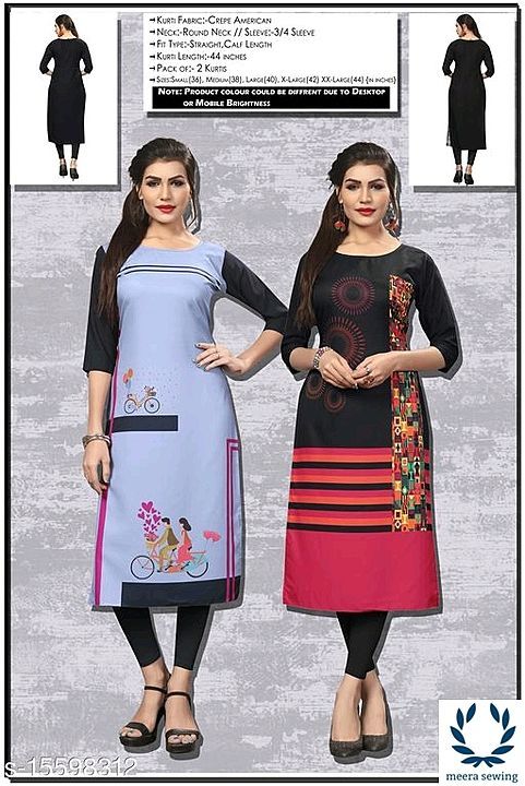 kurti uploaded by meera sewing  on 1/17/2021