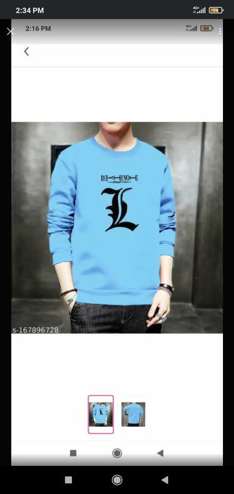 Mens sweatshirt  uploaded by Shiv collection on 11/8/2022