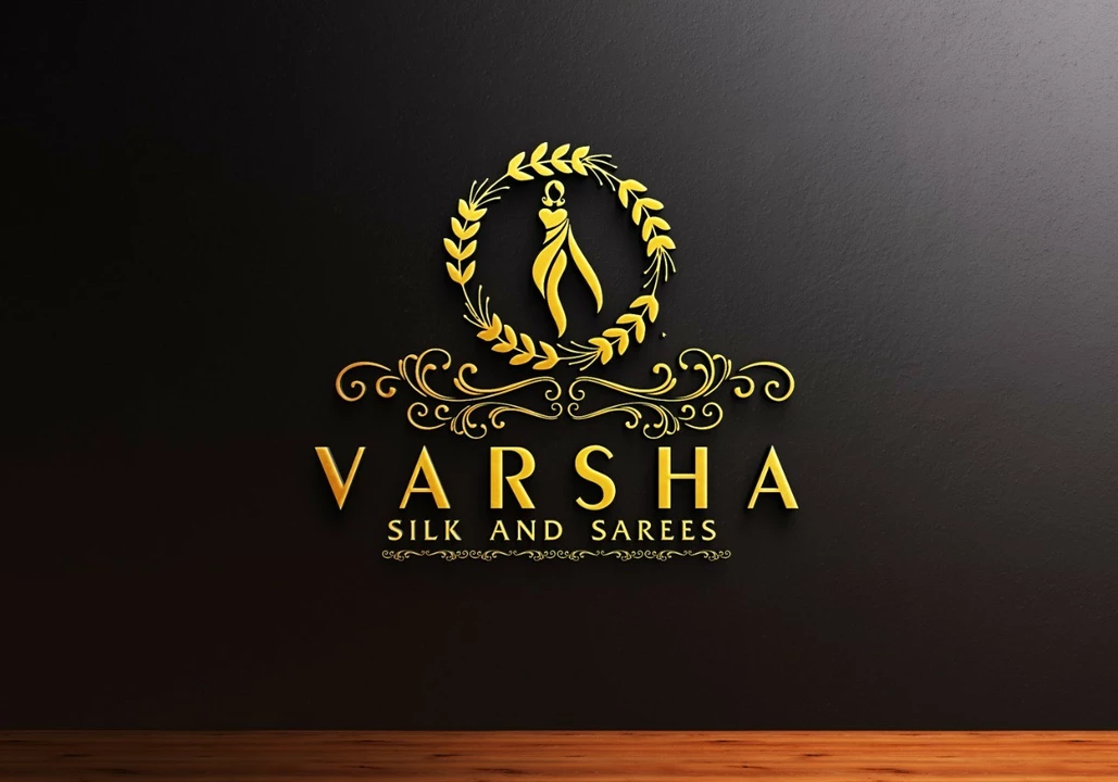 Visiting card store images of Varsha Silk & Sarees