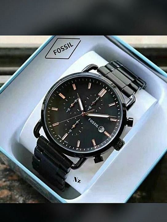 Post image *FOSSIL METAL*

*Jent's watch*

*All Crono working*

*Non Repreable Machine*

*Good Quality*

*Limited stock*

*Rs 730*

🥰🥰🥰🥰🥰🥰🥰