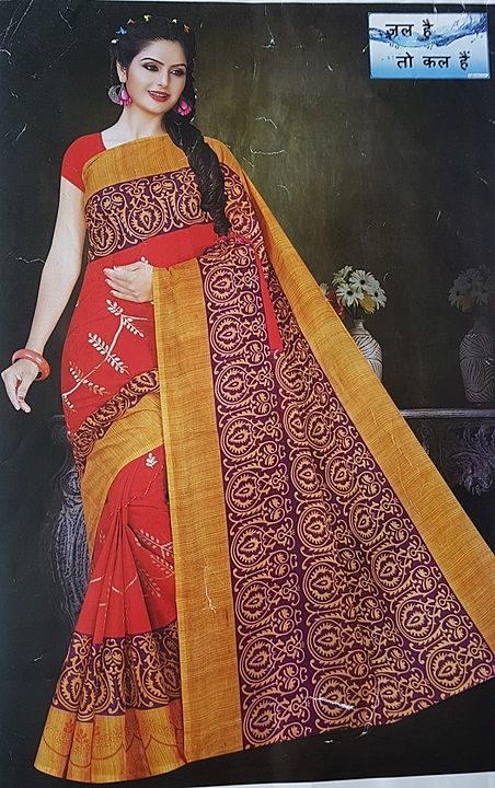 Cotton Saree uploaded by Srushti Collection on 1/17/2021