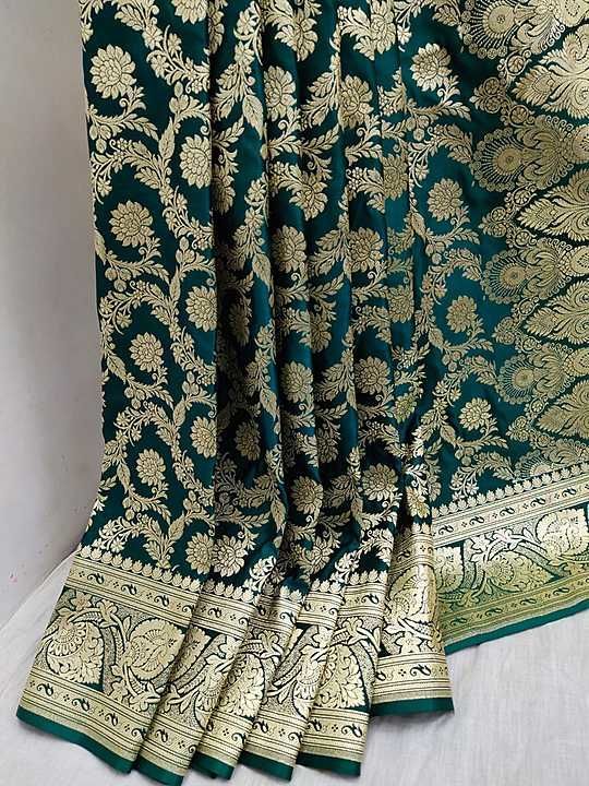 Banarasi saree uploaded by Taiba silk fabric on 1/17/2021