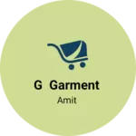 Business logo of G garment