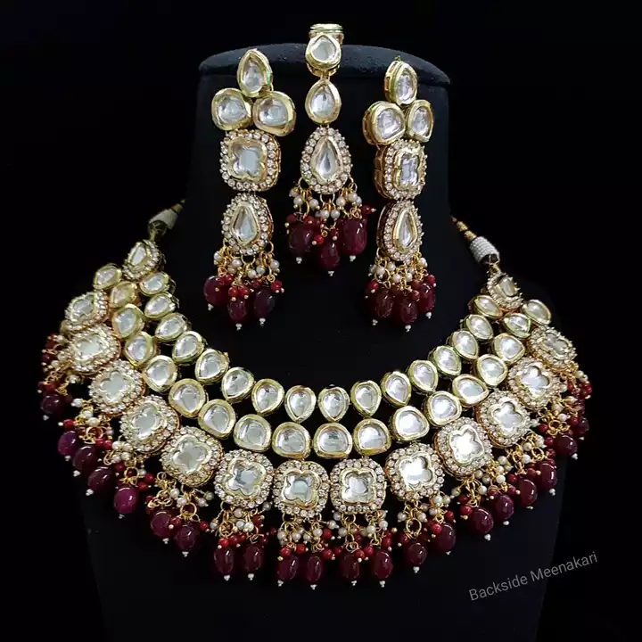 Kundan necklace  uploaded by M/S RK jewellers on 11/8/2022