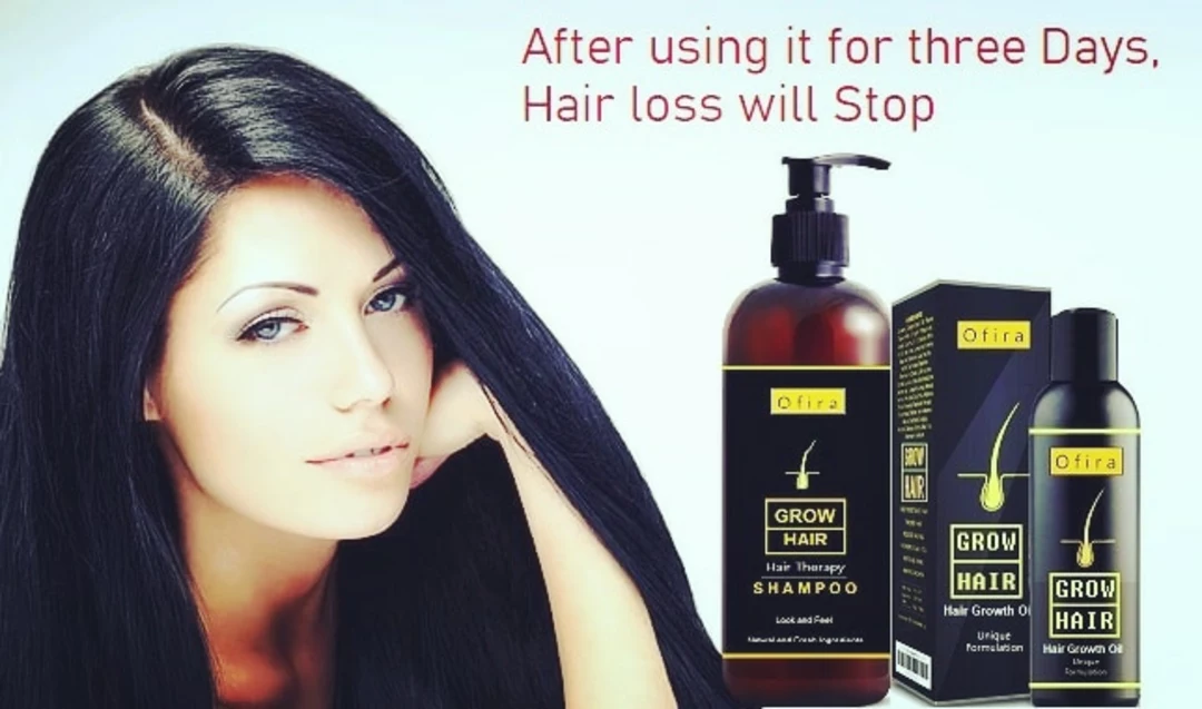 Stop your hair falls and break, use ofira grow oil uploaded by business on 11/8/2022