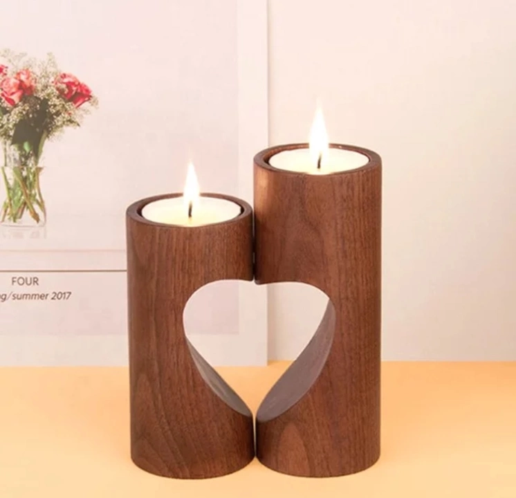 Wooden candle stand  uploaded by THE JANAB CRAFTS on 11/9/2022