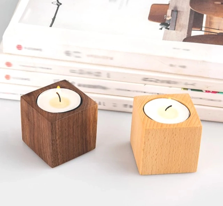 Wooden candle stand  uploaded by business on 11/9/2022