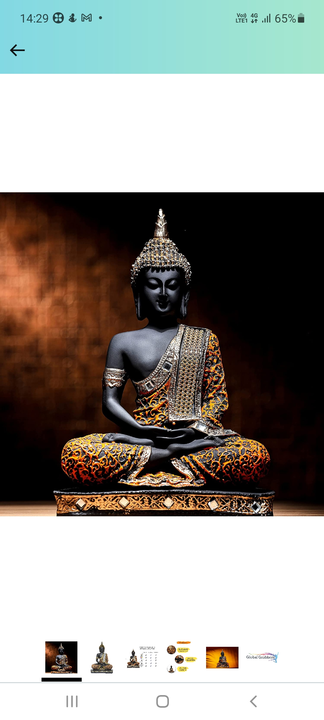 Polyresin buddha showpiece  uploaded by The Urban Kraft on 11/9/2022