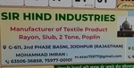 Business logo of SIR HIND INDUSTRIES