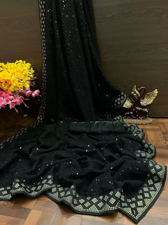 Exclusive Designer sequence saree collection uploaded by Vishal Stocklots on 11/9/2022