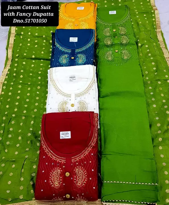 Jaam cotton  uploaded by Mor fancy suit collection on 11/9/2022