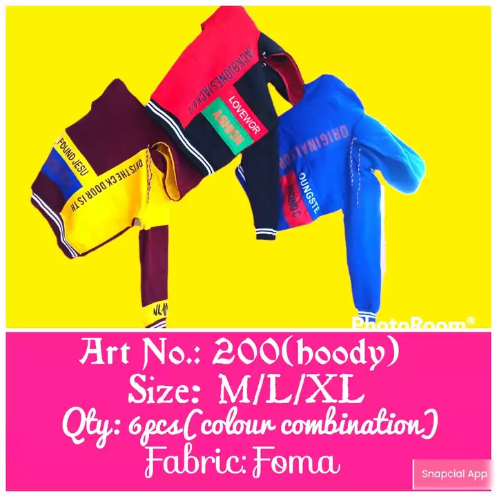 Product image of #Winter FOMA Dyed Heavy Gsm M L XL, price: Rs. 160, ID: winter-foma-dyed-heavy-gsm-m-l-xl-5a6d10bb