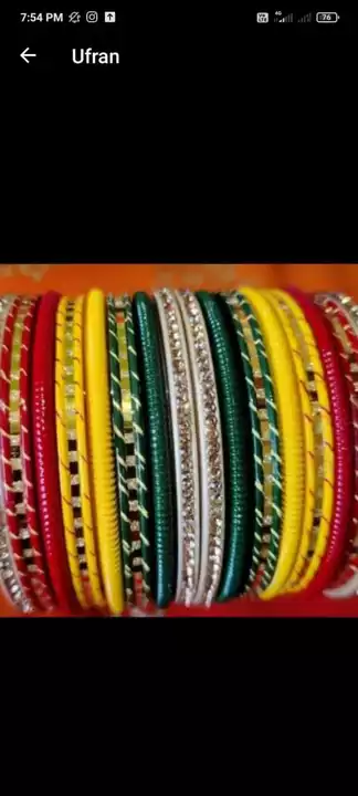 Ladies bangles  uploaded by business on 11/9/2022