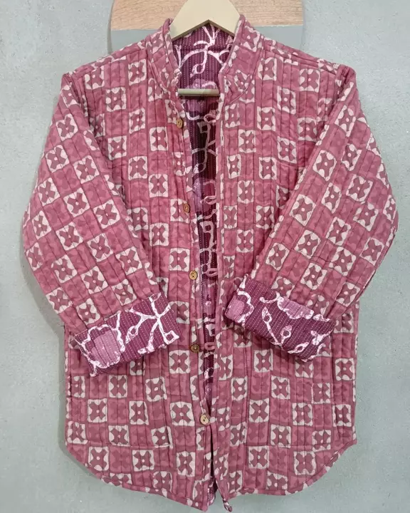 *Hand Block Printed* Cotton *Quilted Jackets  uploaded by Hand block print product on 11/10/2022